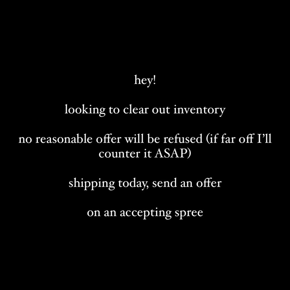 MASSIVE SALE - CLOSET CLEAROUT